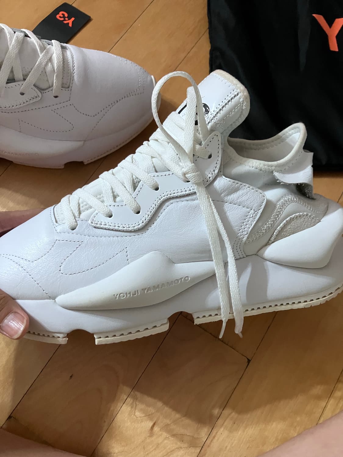 아디다스 Y-3 카이와 화이트 G54502 adidas Y-3 Kaiwa 상품이미지7