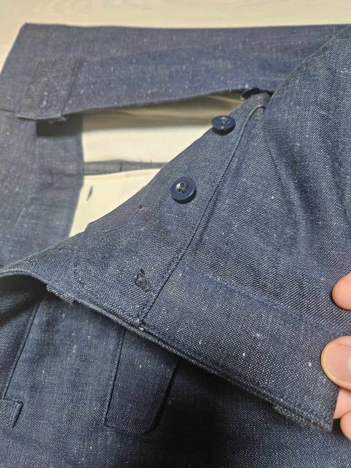 [3] 울테리어 냅 데님 52 트라우저 논워시 상품이미지4