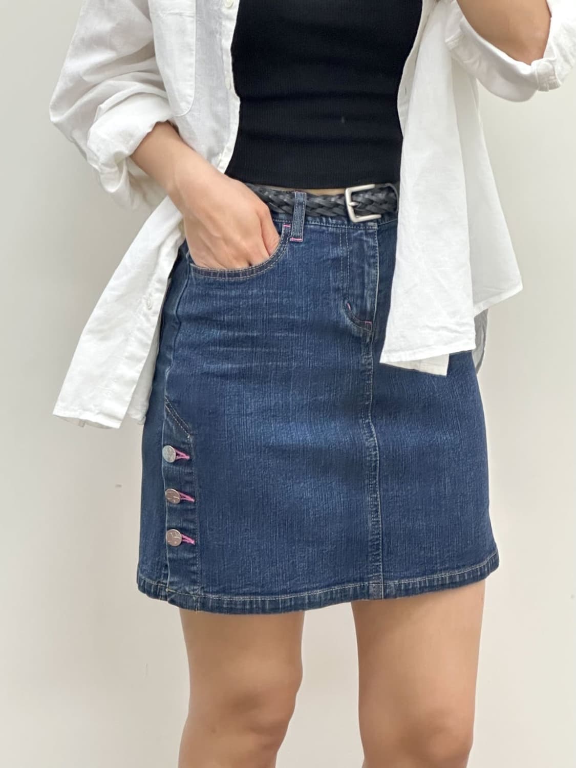 courreges / 꾸레쥬 데님 스커트  상품이미지3