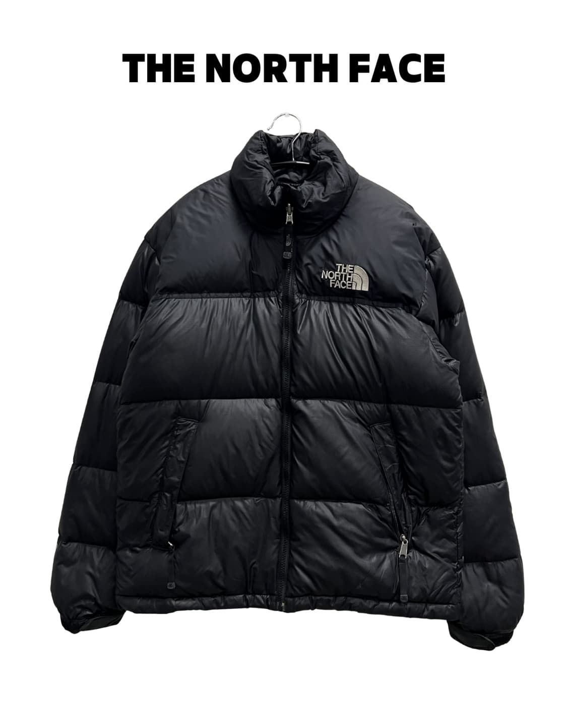 노스페이스 700필 구스다운 눕시 패딩 자켓 블랙 NFD00A62 상품이미지1
