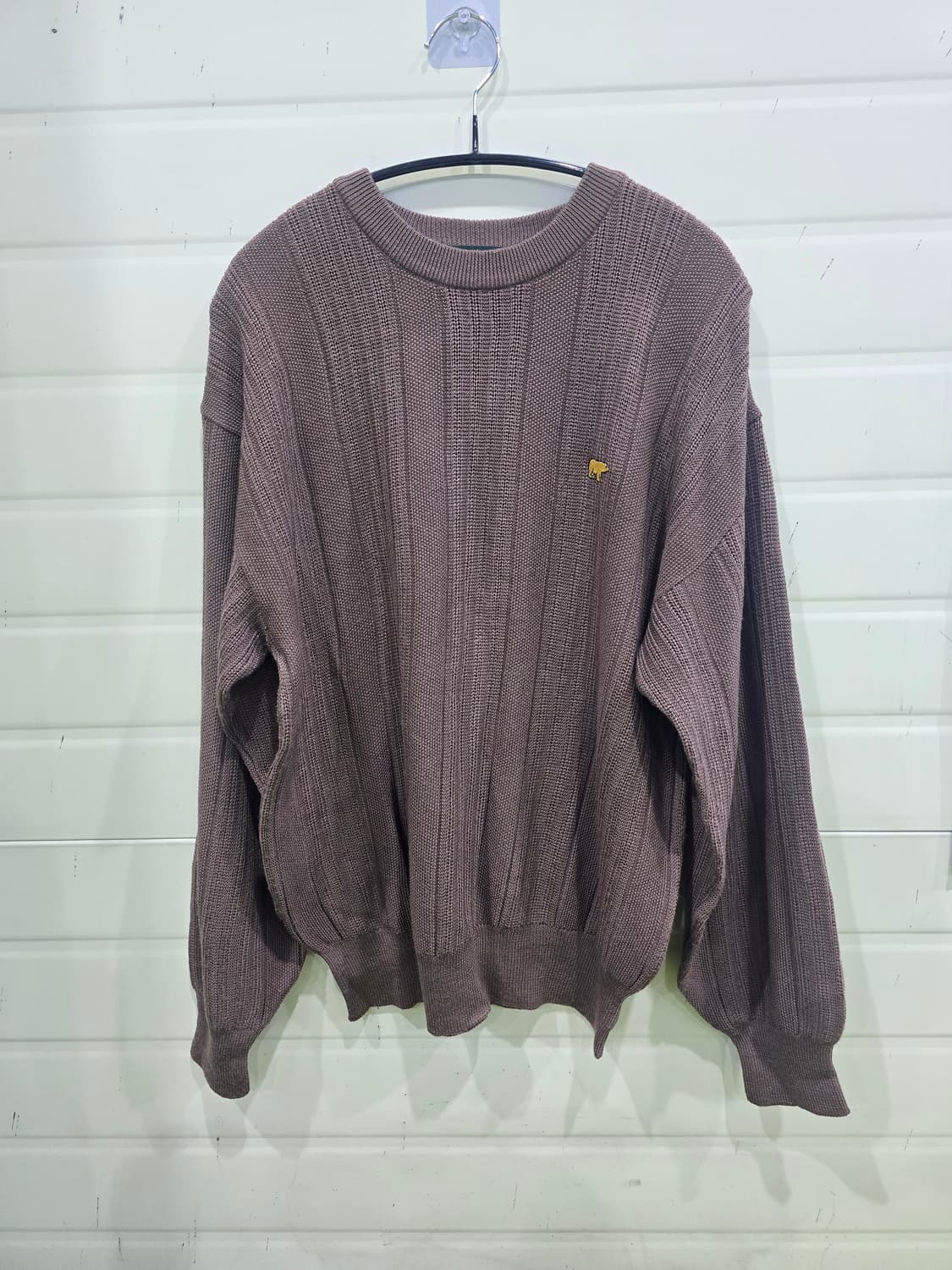 골든베어 브라운 니트 스웨터 상품이미지1