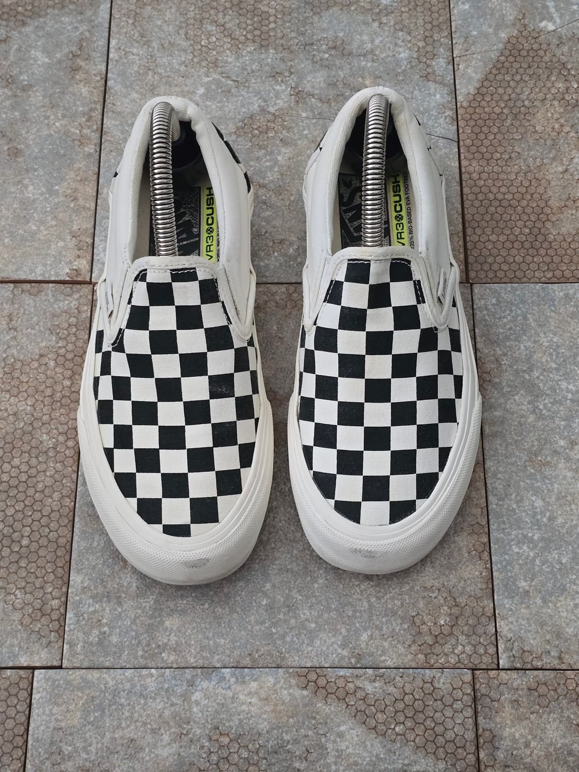 (220)반스 체커보드 vr 3 슬립온 상품이미지2