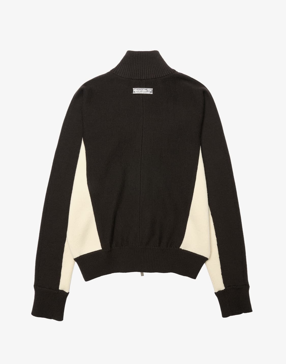 스튜디오테이블 CURVED TWO TONE WOOL ZIP-UP 상품이미지5