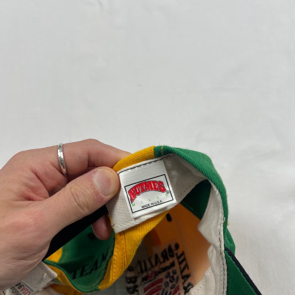 90‘s 91년도 usa 94 월드컵 브라질 캡 모자 상품이미지7