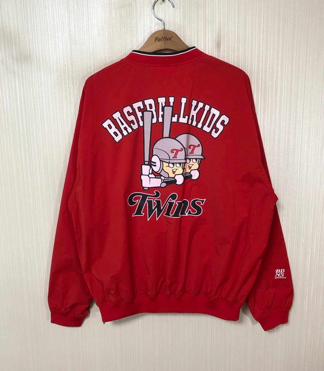 KBO 빠더너스(BDNS) X LG트윈스 웜업자켓 레드 M 상품이미지9