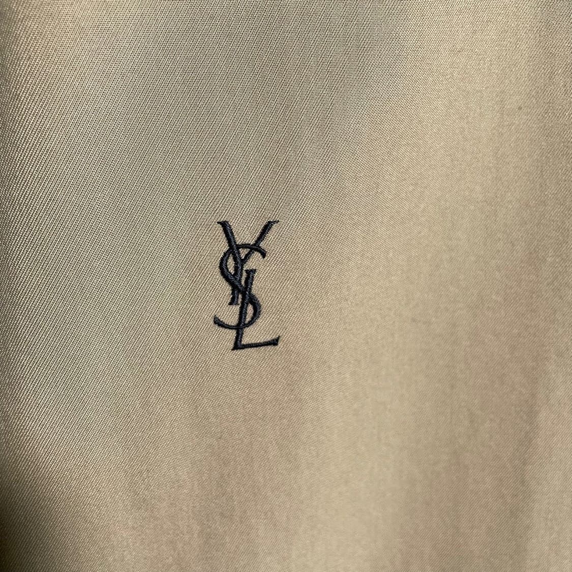 입생로랑 체스트 자수 로고 리버시블 자켓 상품이미지7