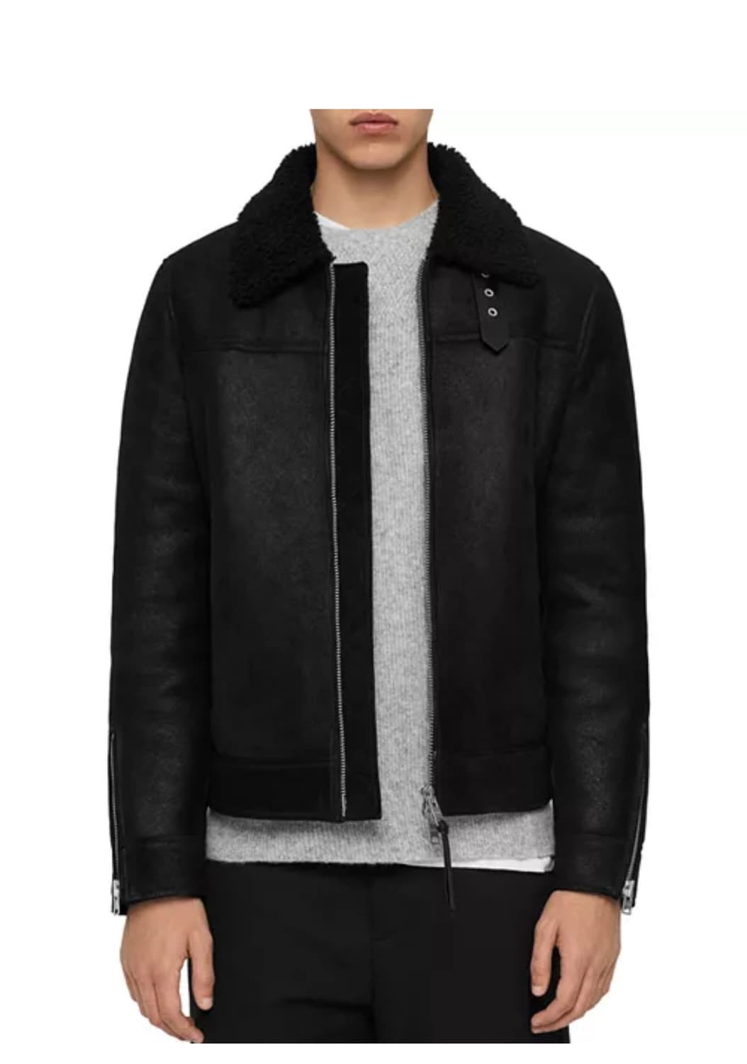 [L] 올세인츠 무스탕 상품이미지1