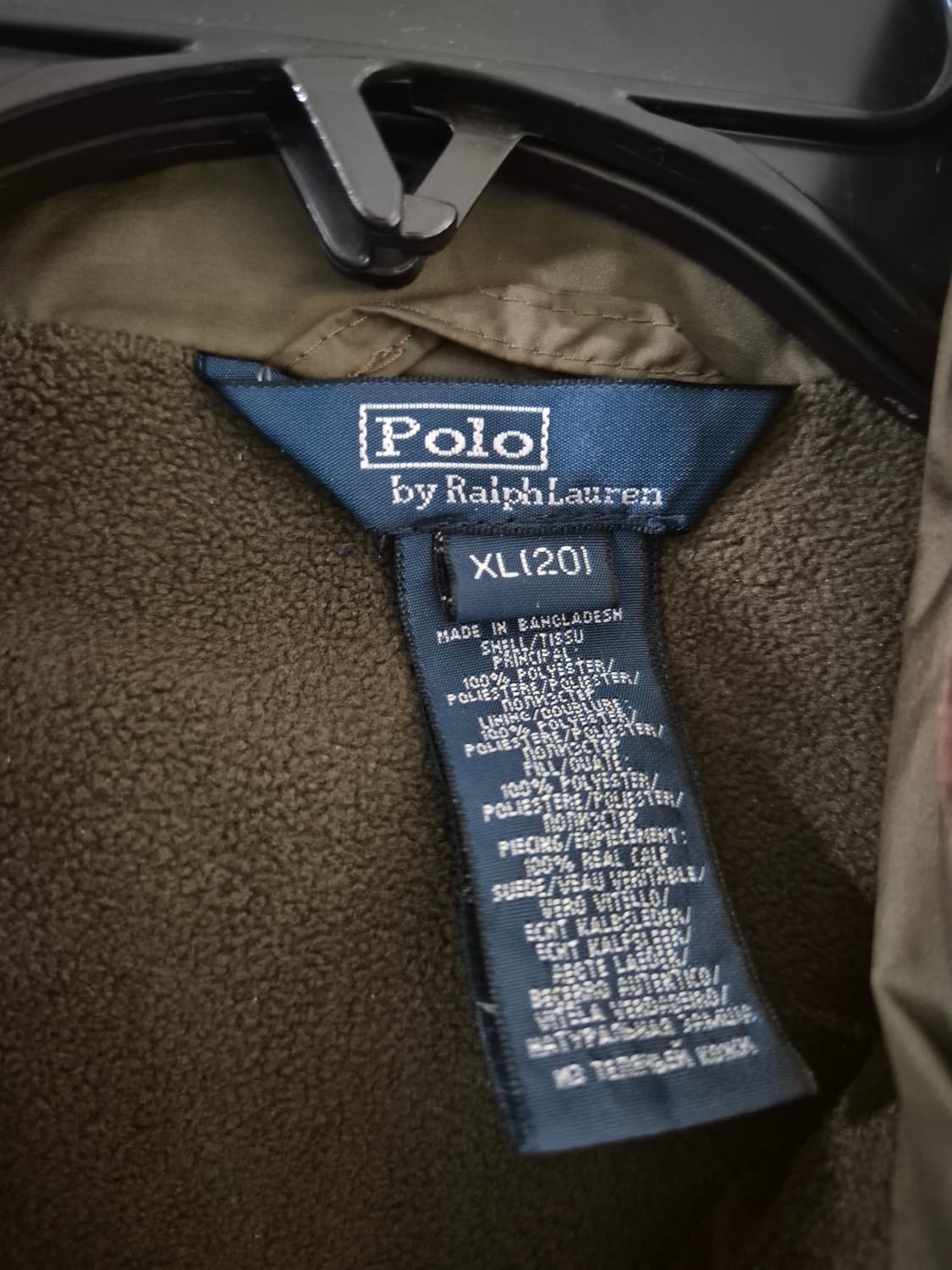 폴로 랄프로렌 남여공용 퀄팅 기모자켓 상품이미지4