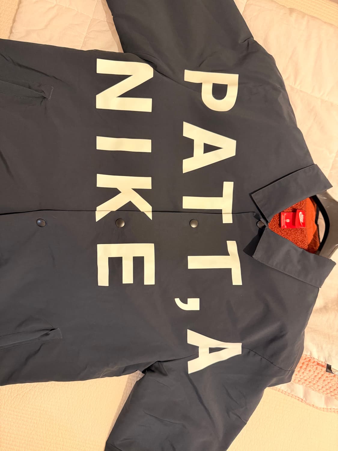 나이키 PATTA 코치 자켓 XL 네이비 상품이미지4