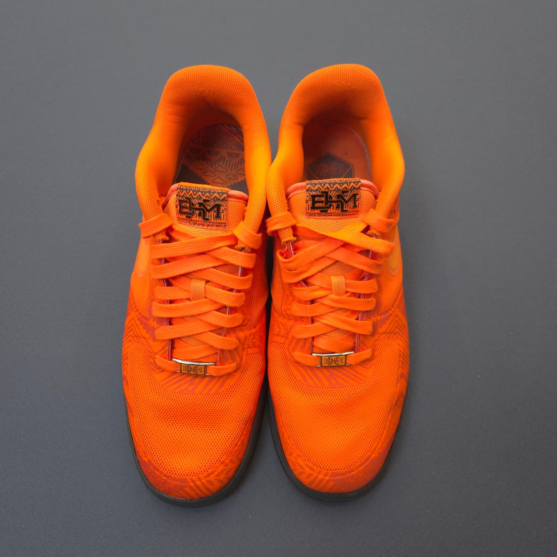 나이키 루나포스1 퓨즈 BHM 오렌지 운동화 상품이미지2