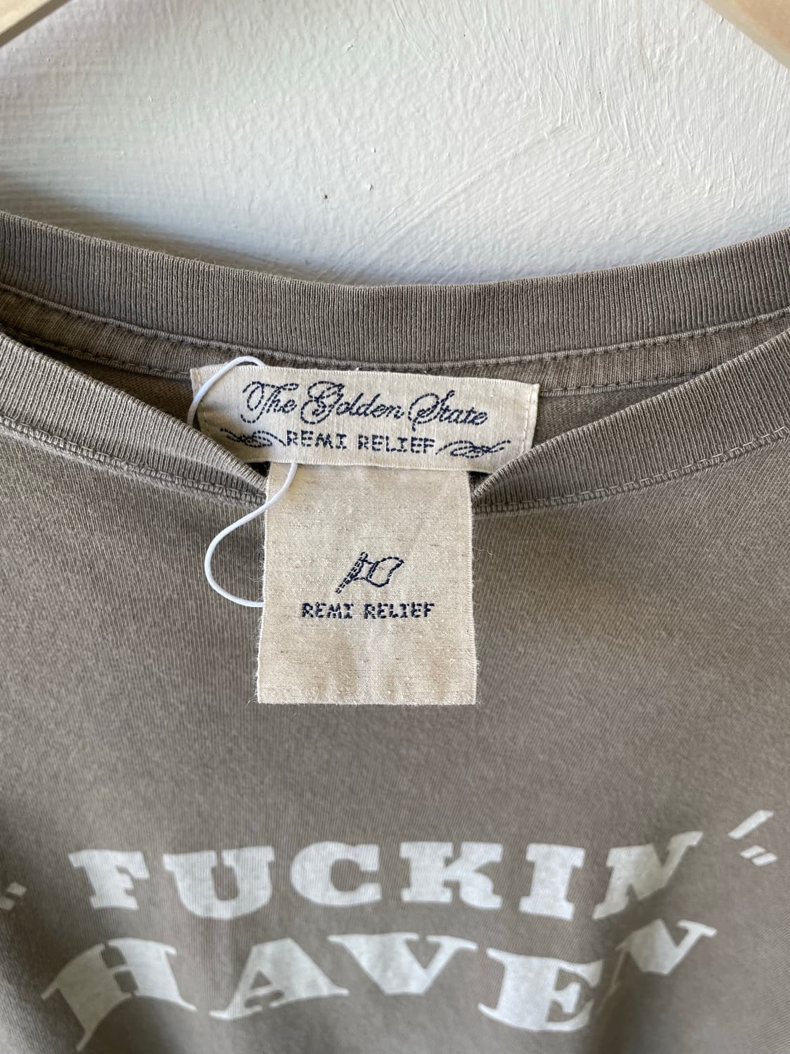 레미릴리프 오버핏 티셔츠 (L) 상품이미지4