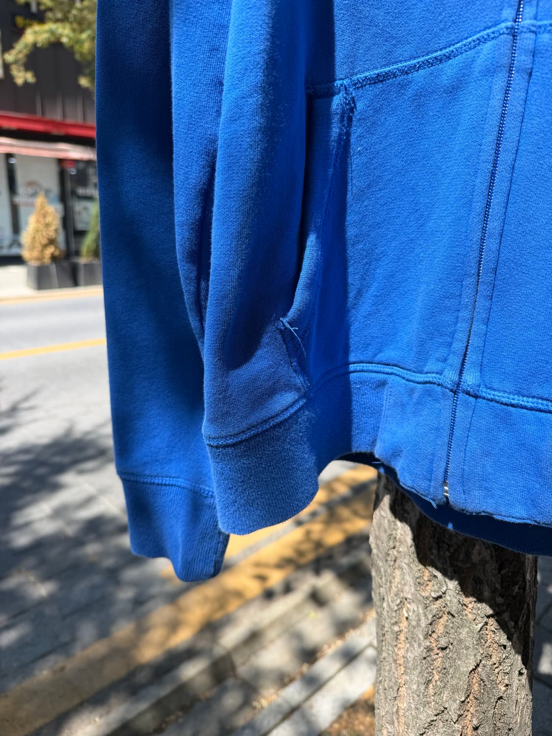 Gap Blue Full-Zip Logo Hoodie 상품이미지5