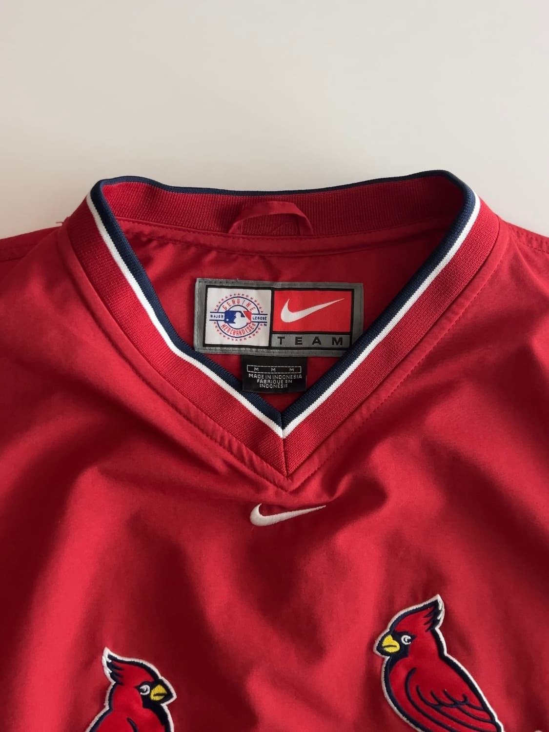 나이키 세인트 루이스 카디널스 레드 바람막이 웜업 M 상품이미지3