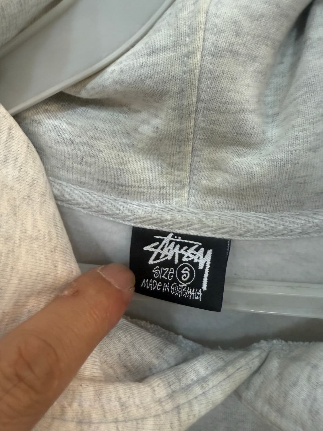 95 정품 스투시 월드투어 애쉬헤더 후드티 팝니다 상품이미지2