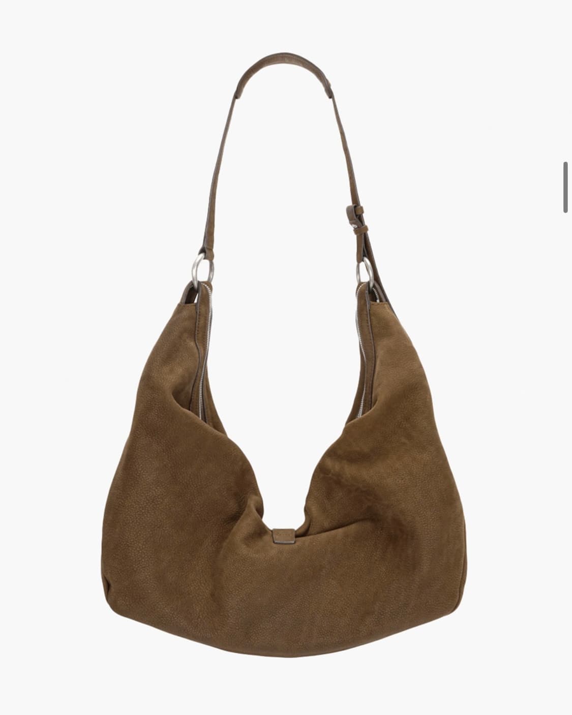 마지셔우드 BELTED HOBO_chestnut nubuck 상품이미지3