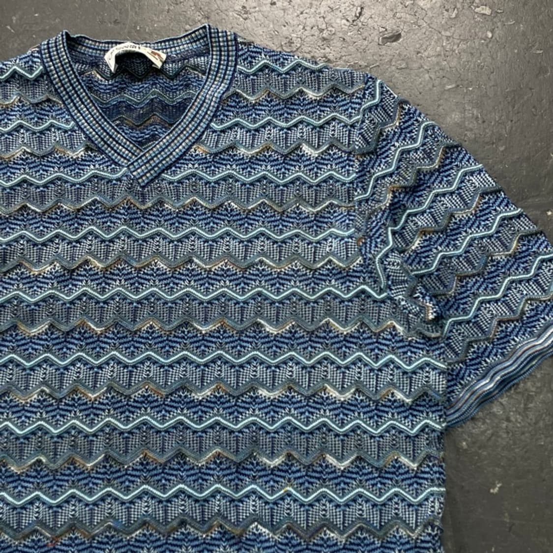 100 미쏘니 반팔 니트 상품이미지2