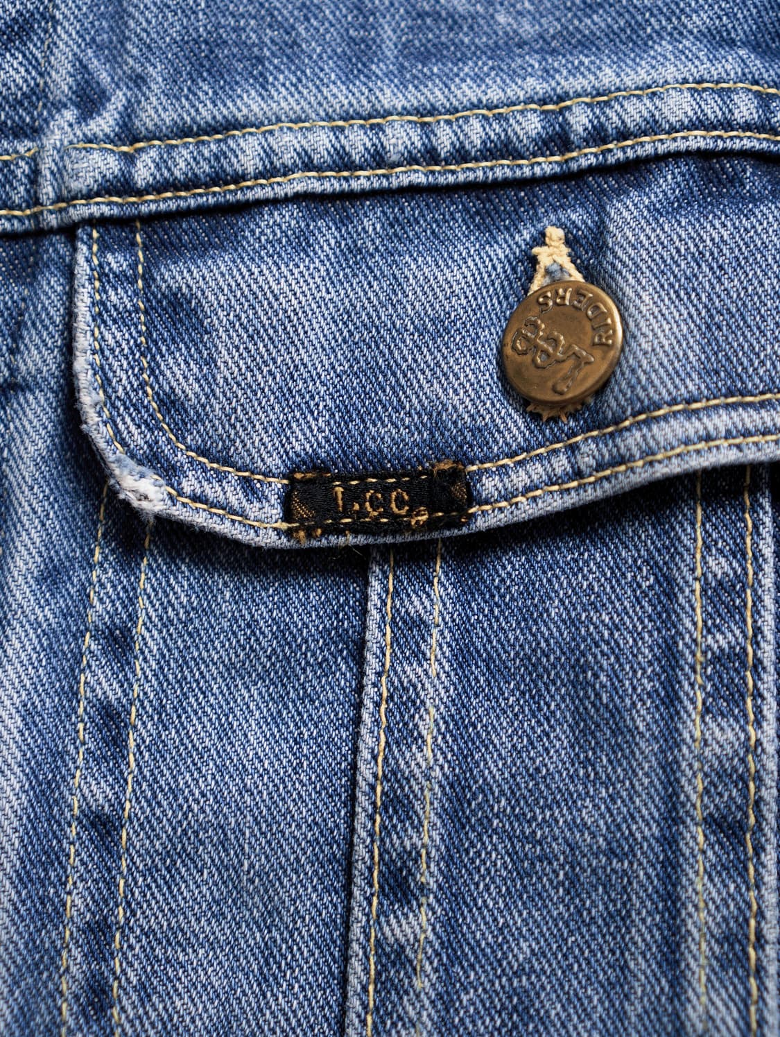 Early 70’s Lee 101-J Cowboy Denim Jacket 상품이미지3