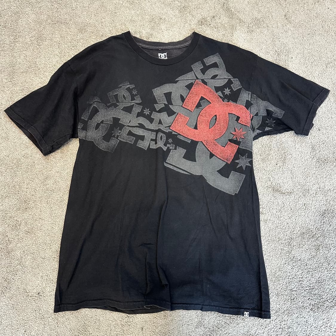 DC SHOES 디씨슈즈 빈티지 로고 반팔티L 상품이미지2