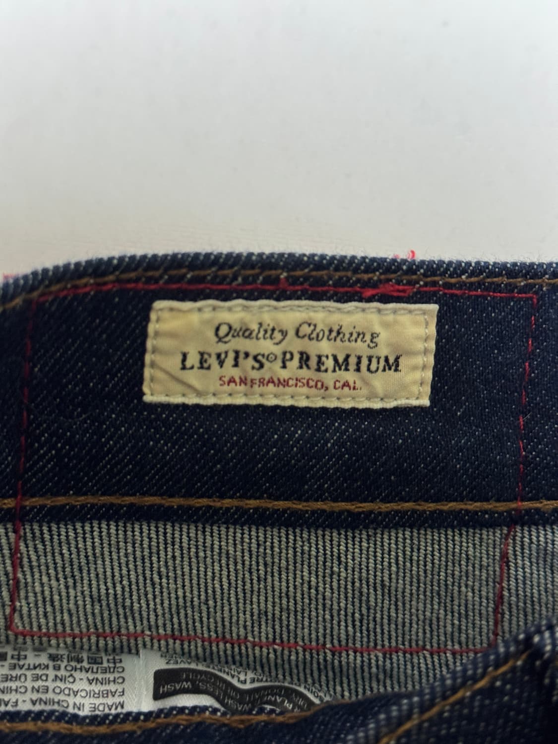 리바이스(Levi's) 엔지니어드 입체 재단 데님 팬츠 상품이미지4