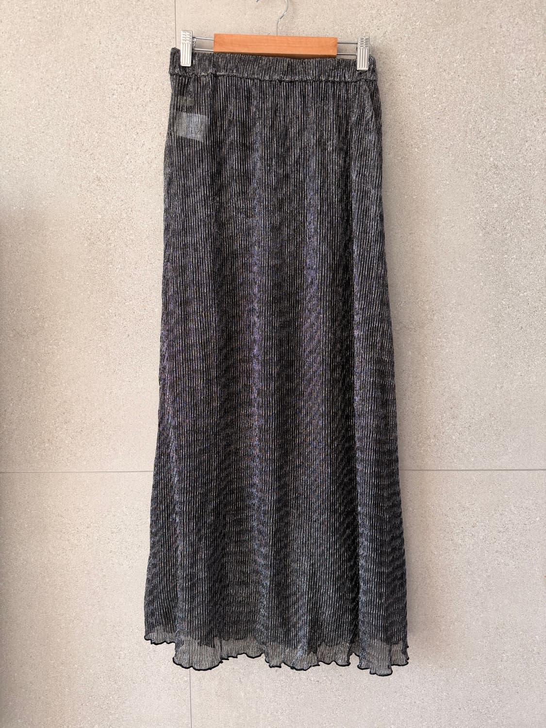 프릭스스토어 여성 롱치마 반짝이 시스루 속치마 탈부착 상품이미지1