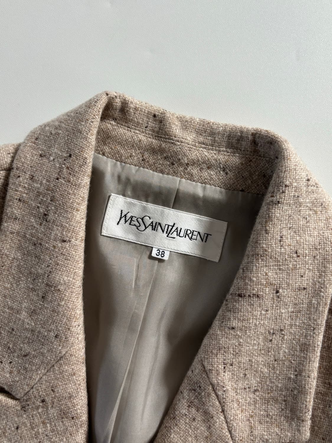 Yves Saint Laurent 입생로랑 아이보리 트위드 셋업 상품이미지6