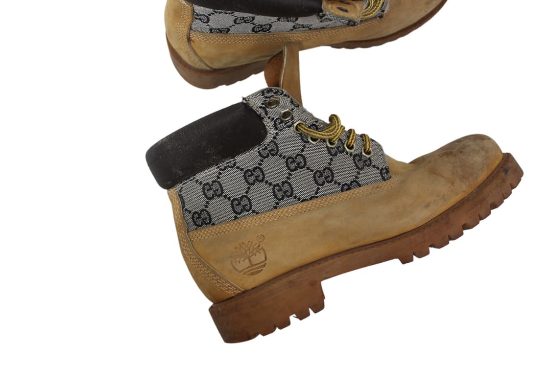 Timberland × Gucci 팀버랜드 구찌 모노그램 프리미엄 부츠 상품이미지1