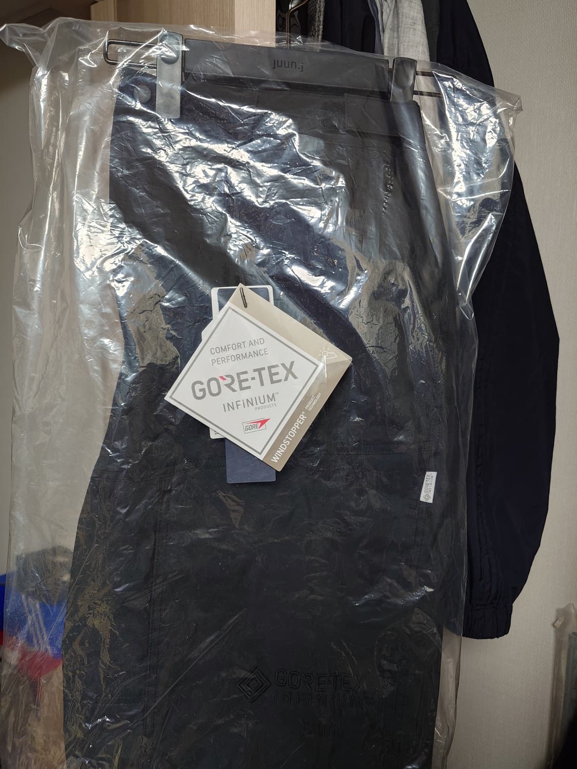 [52] 준지 23FW 고어텍스 콜라보 프론트 포켓 팬츠 상품이미지2