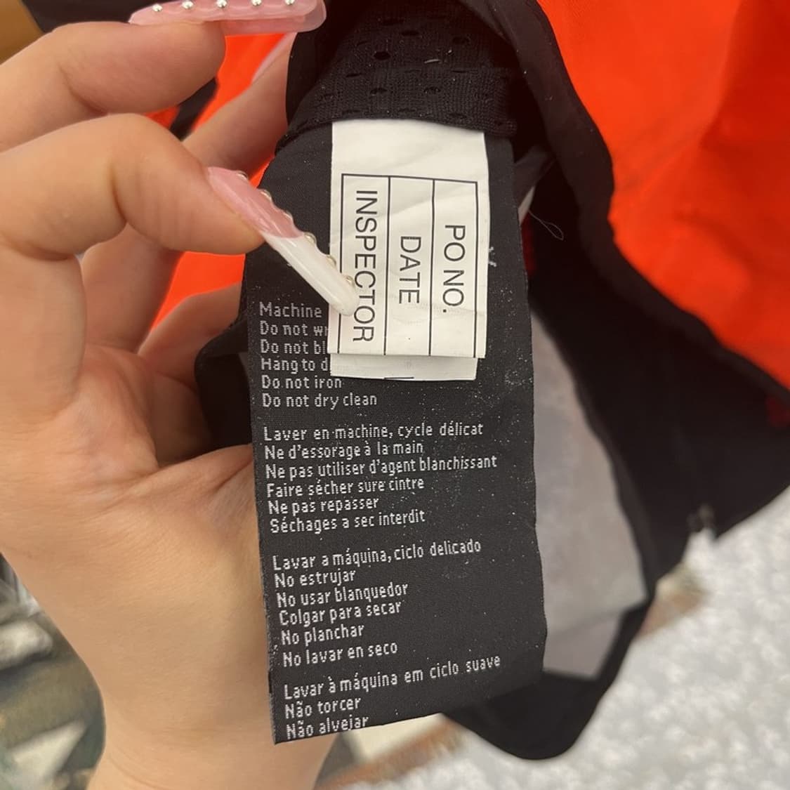 할리 데이비슨 레트로 펑크 네온오렌지 사이클 안전조끼 XL C12505 상품이미지6