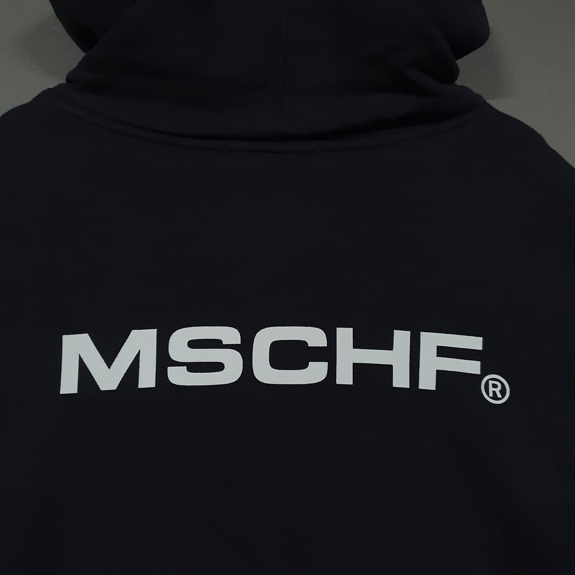 MSCHF 미스치프 롬버스 빅로고 기모 후드티 블랙 오버핏 후디 M 상품이미지9