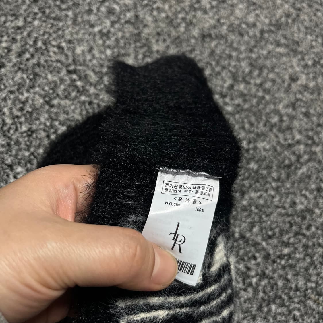 레더리 비니 블랙 상품이미지3