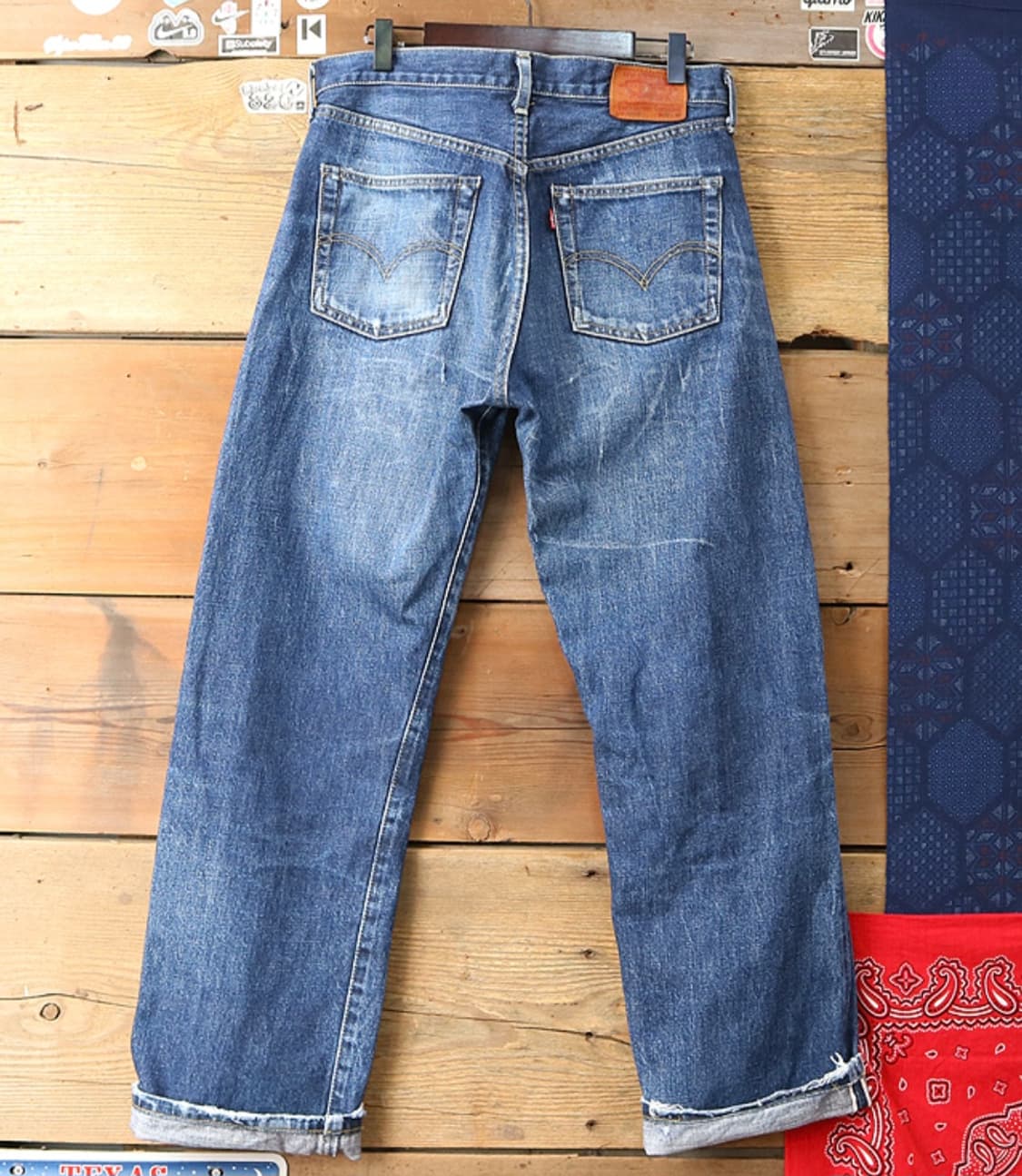 일본판 90s levis 리바이스 LVC 503BXX 빅E 셀비지 데님  상품이미지5