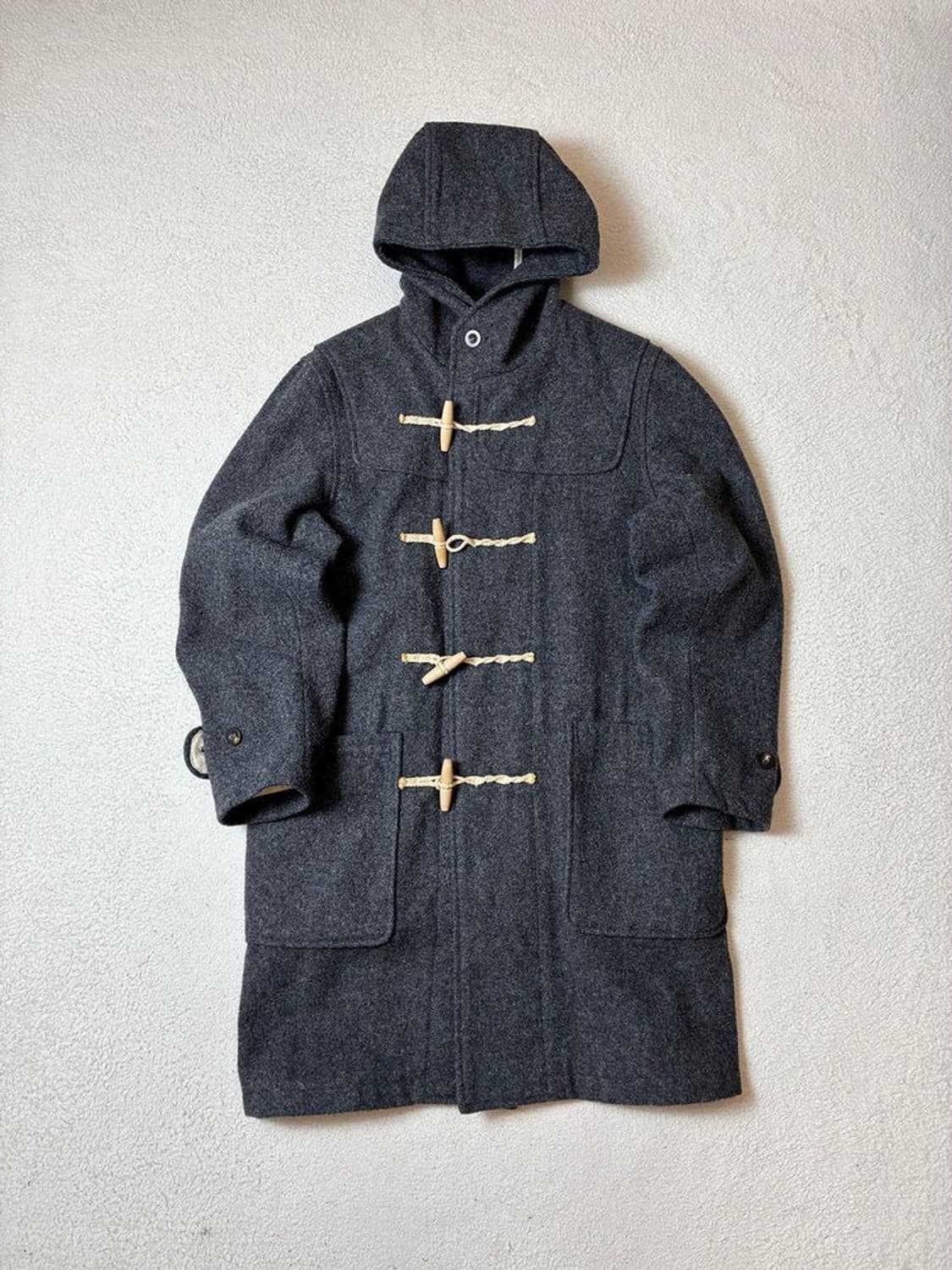 비바스튜디오 코퍼레이트 락앤롤 후디 더플 코트 PN7662 상품이미지1