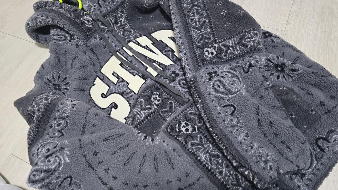 제너럴아이디어 스탠다드 페이즐리 후리스 상품이미지4