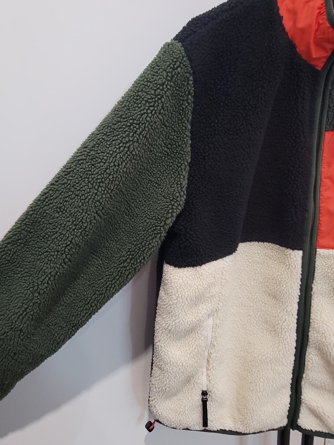 팀버랜드 컬러블록 셰르파 플리스 자켓 L사이즈 상품이미지4