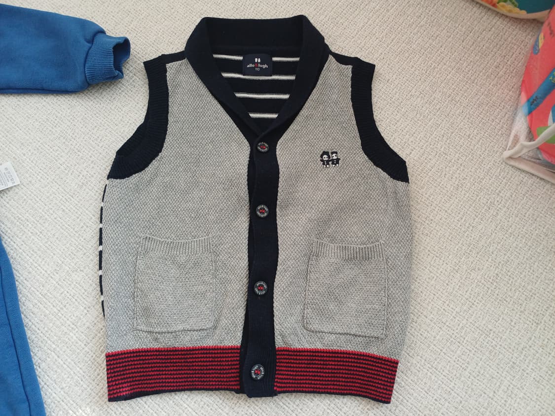 유아 점프슈트,니트조끼 일괄 상품이미지4