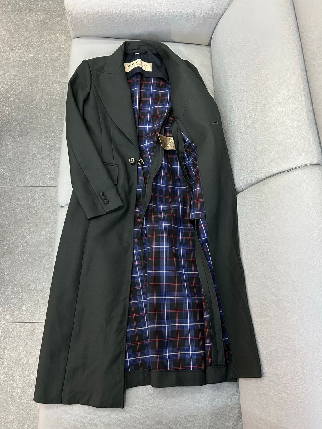 버버리 울 롱코트(UK4/44) 상품이미지9