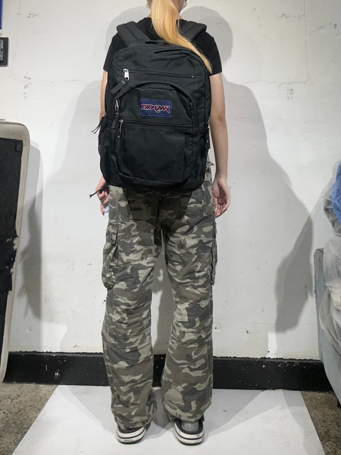 잔스포츠 블랙 백팩 가방 상품이미지3