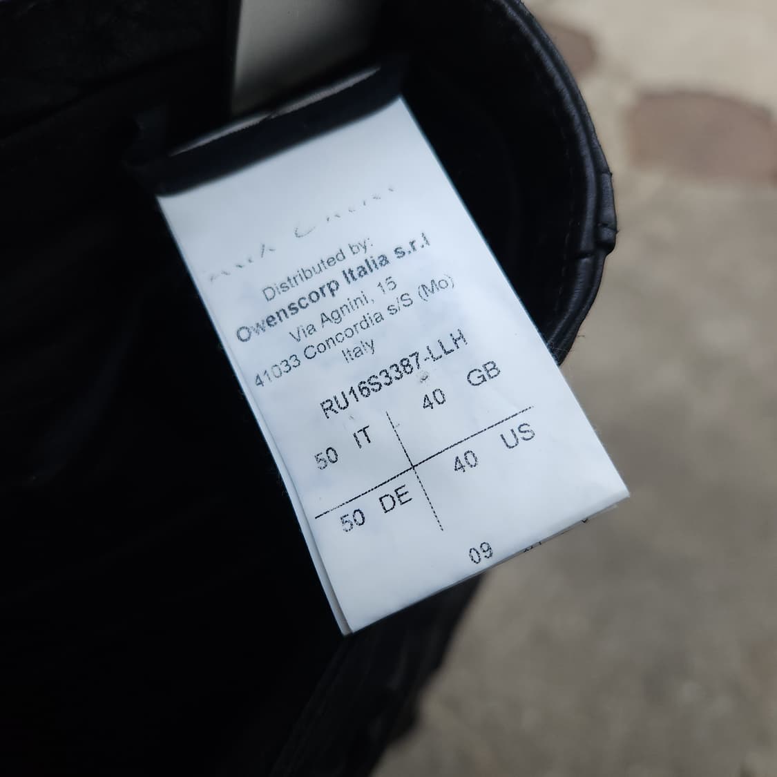 [50] 16ss 릭오웬스 Aircut Leather 팬츠 상품이미지10