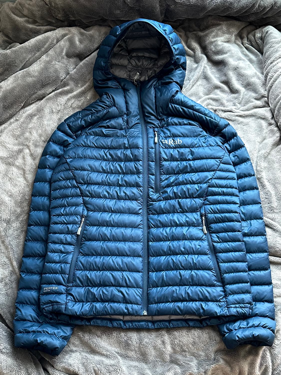(M) Rab 랩 마이크로라이트 알파인 자켓 템페스트 블루 상품이미지1