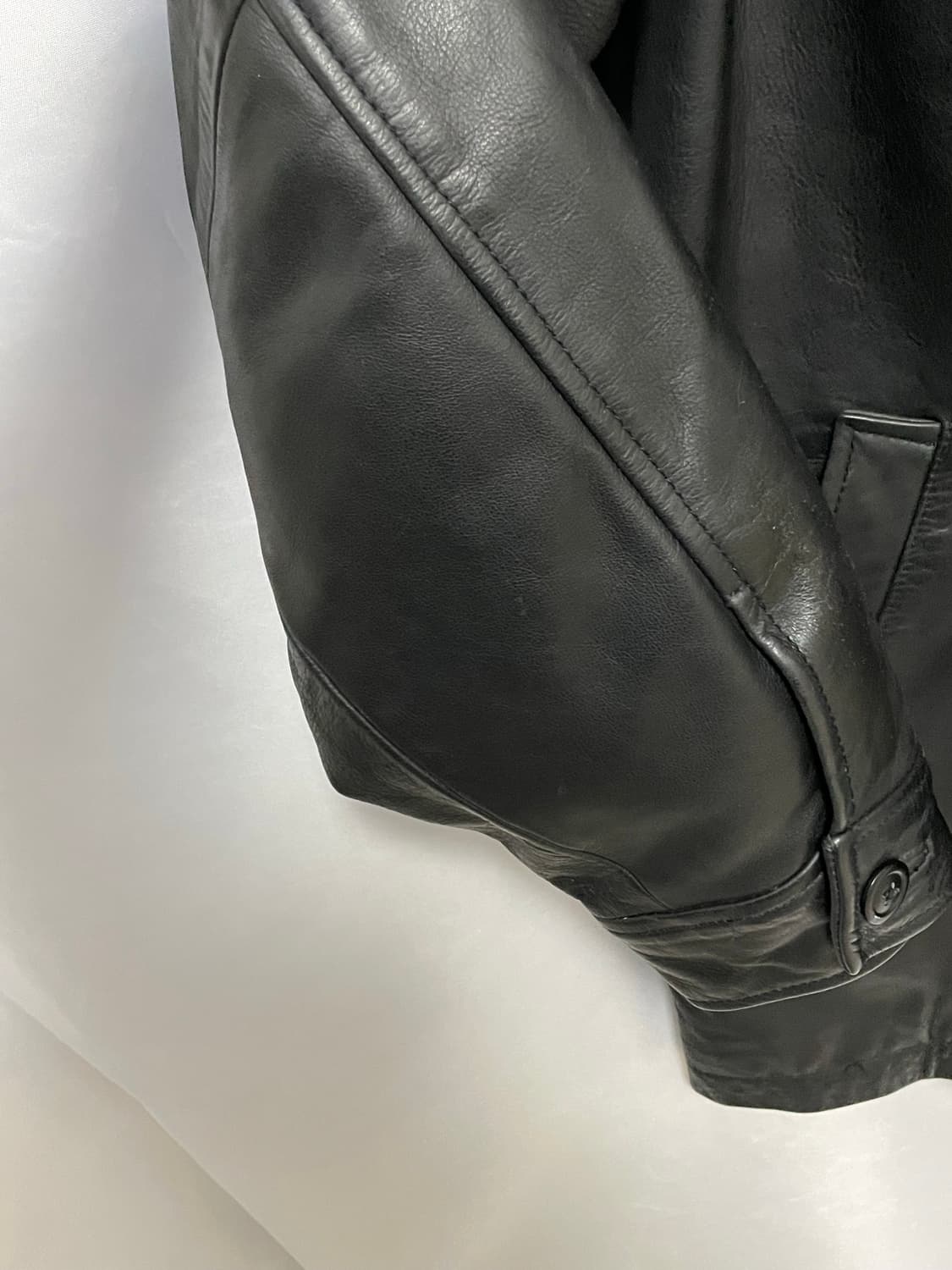 [D.O Archives] 90s 올드갭 레더 카코트 블랙(M) 상품이미지7