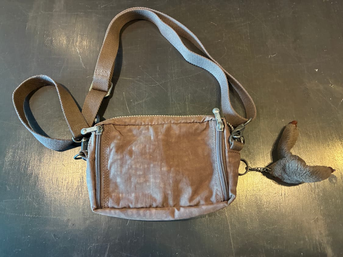 키플링 크로스백 웨이스트백 브라운 모리걸 갸루 상품이미지2