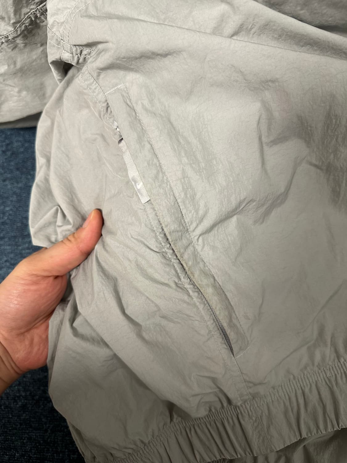 [택포] 나이키 NRG 트랙 자켓 라이트 스모크 그레이  L 상품이미지8