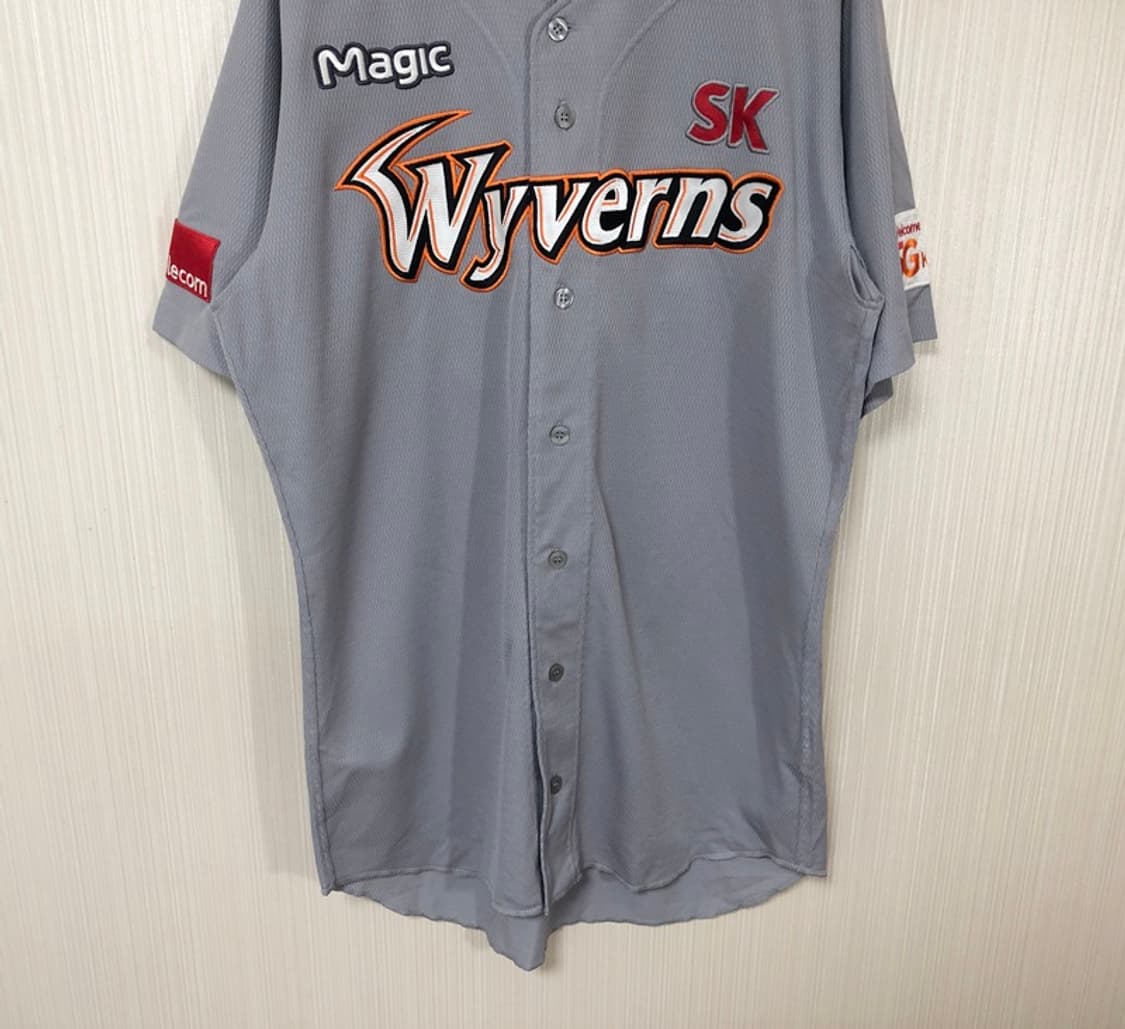 KBO 카멜레온 SK와이번스 선수실착유니폼/져지 #59 김주한(싸인) 상품이미지4