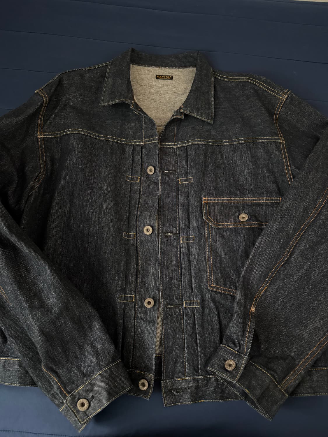 캐피탈 14온즈 데님자켓 4사이즈 상품이미지1