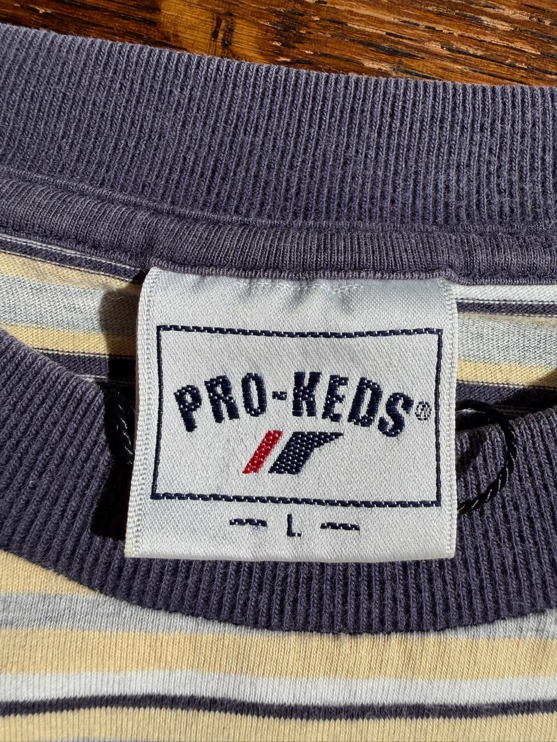 Vintage PRO-Keds Multi Stripe Tee 상품이미지5