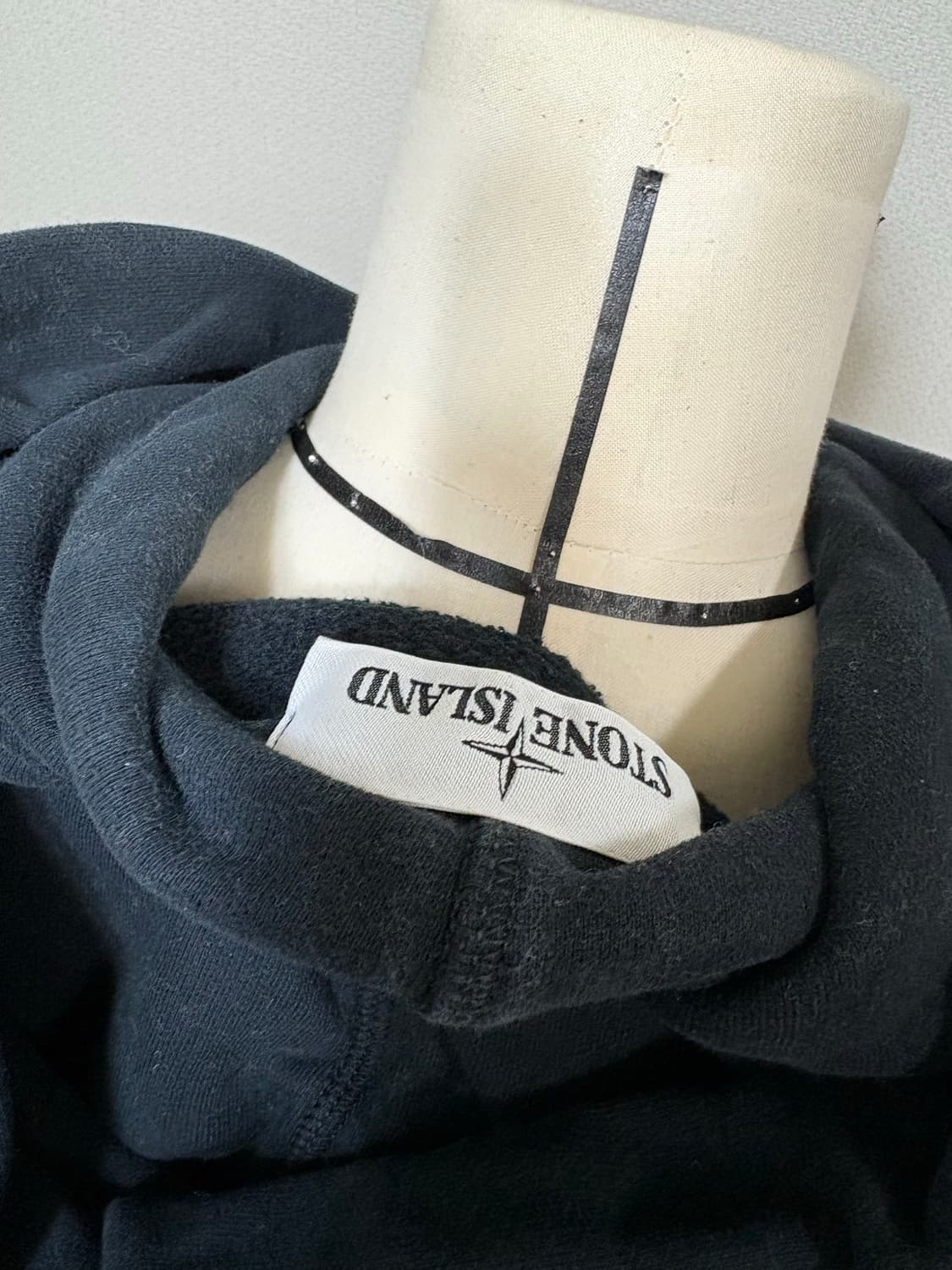스톤아일랜드 stone island 블랙 후드집업 S 상품이미지5
