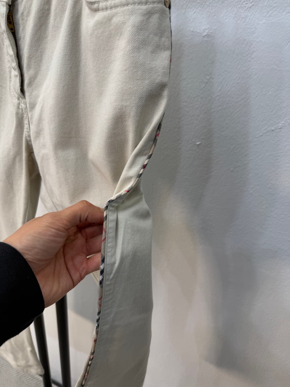 정품) 버버리 여성 코튼 팬츠 28인치 상품이미지4