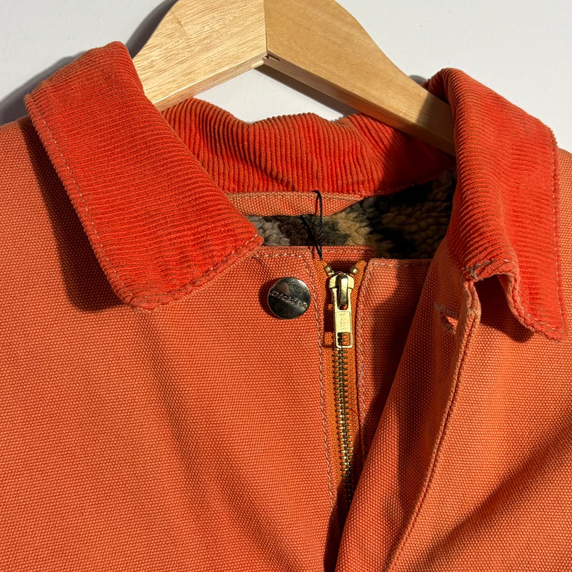 디키즈 코듀로이 오렌지 카라 워크 자켓 상품이미지3