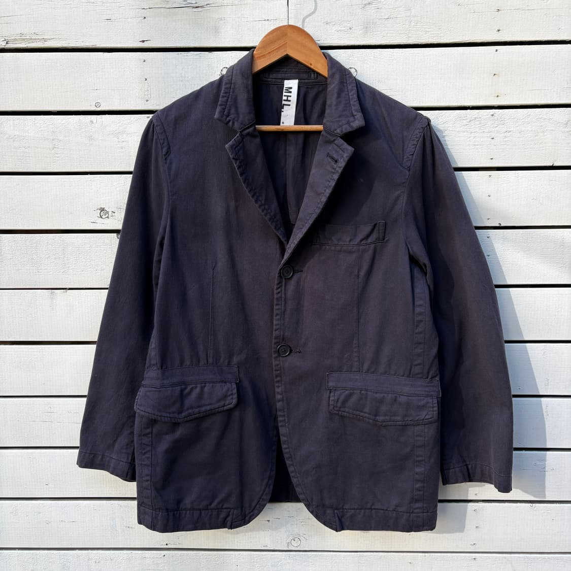 Margaret Howell 마가렛호웰 MHL 코튼 블레이져 자켓 상품이미지2