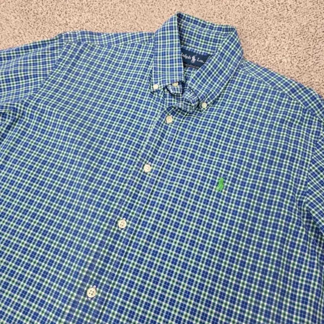 랄프로렌 남성 체크 셔츠 100~105 상품이미지7